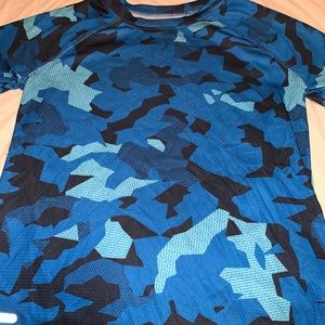 Boys Blue camo shirt